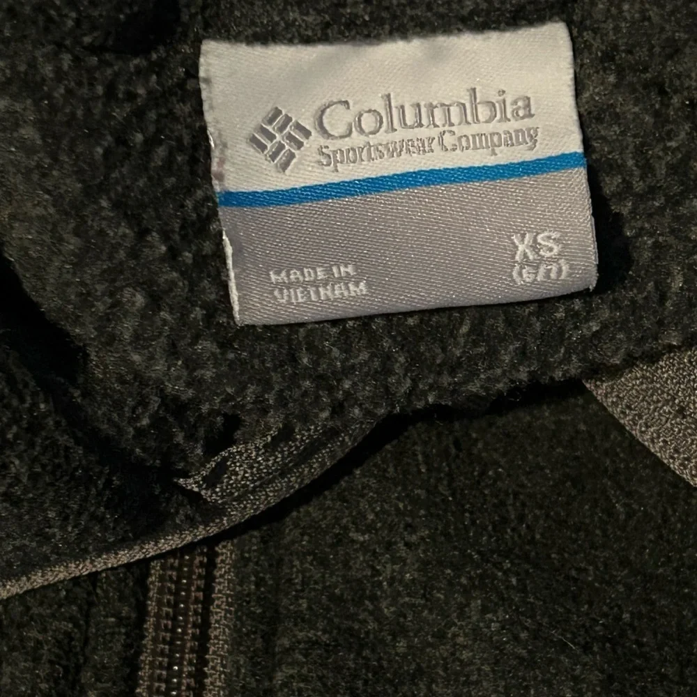 Columbia full zip fleece size 6/7